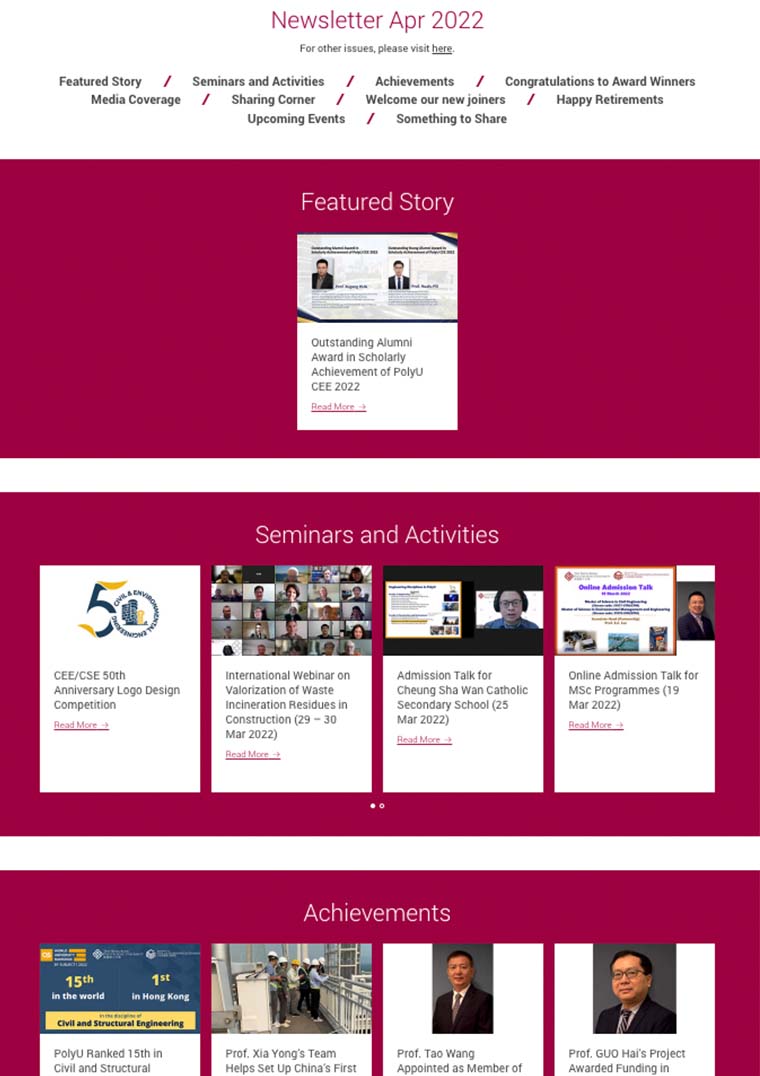 CEE Newsletter [Apr 2022]