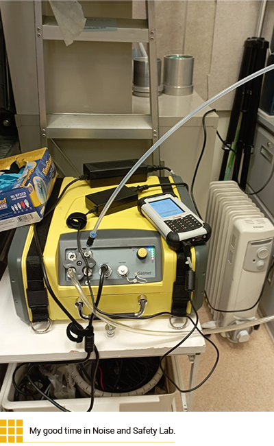 My good time in Noise and Safety Lab.