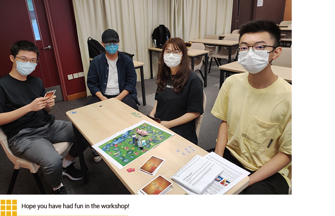 Hope you have had fun in the workshop!