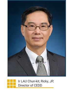 Ir LAU Chun-kit, Ricky, JP, Director of CEDD