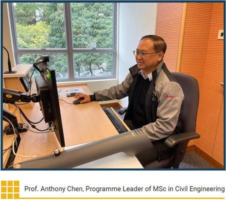 Prof. Anthony Chen, Programme Leader of MSc in Civil Engineering
