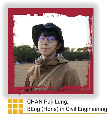 CHAN Pak Lung, BEng (Hons) in Civil Engineering