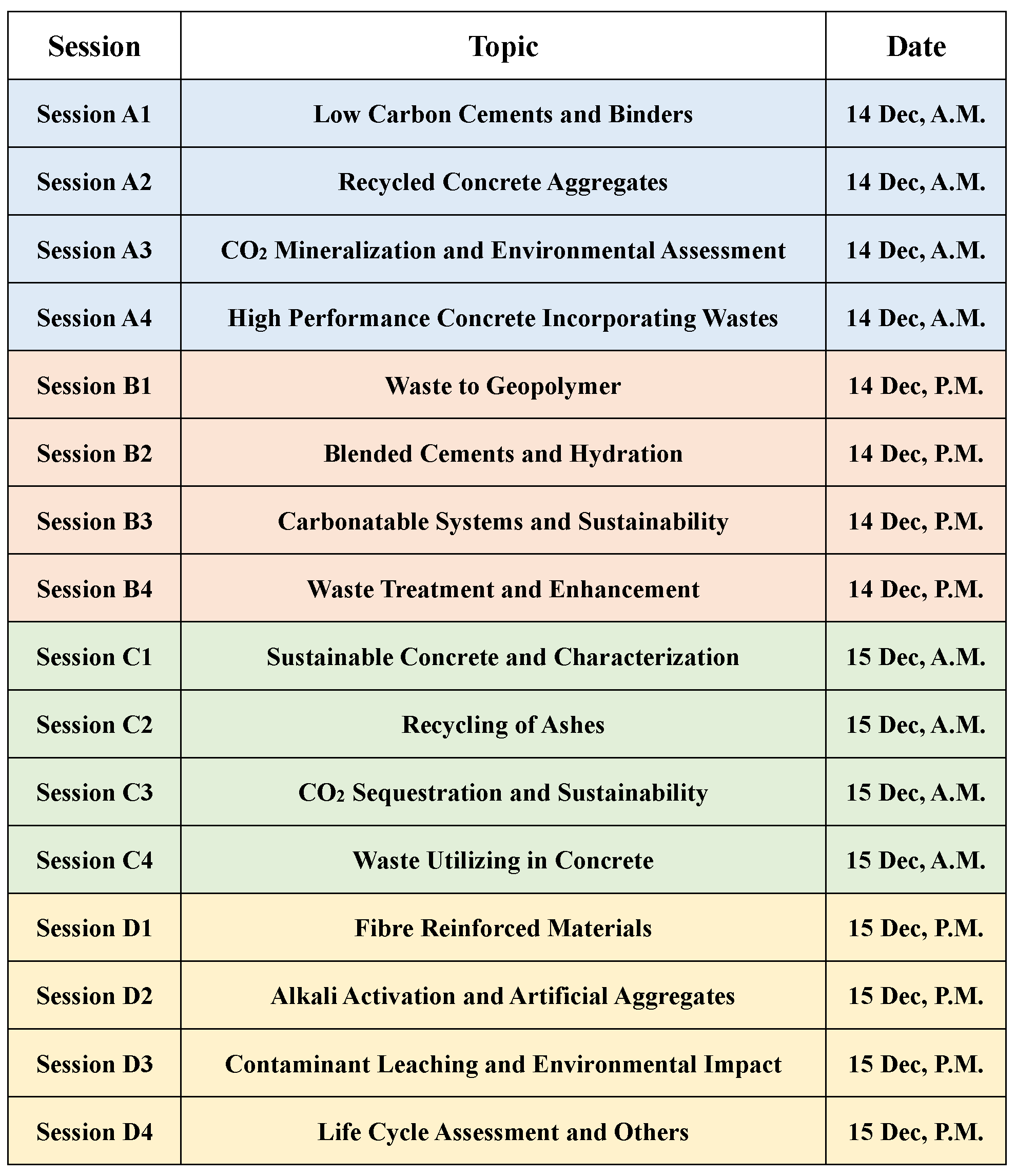 Session Schedule Final Page 1