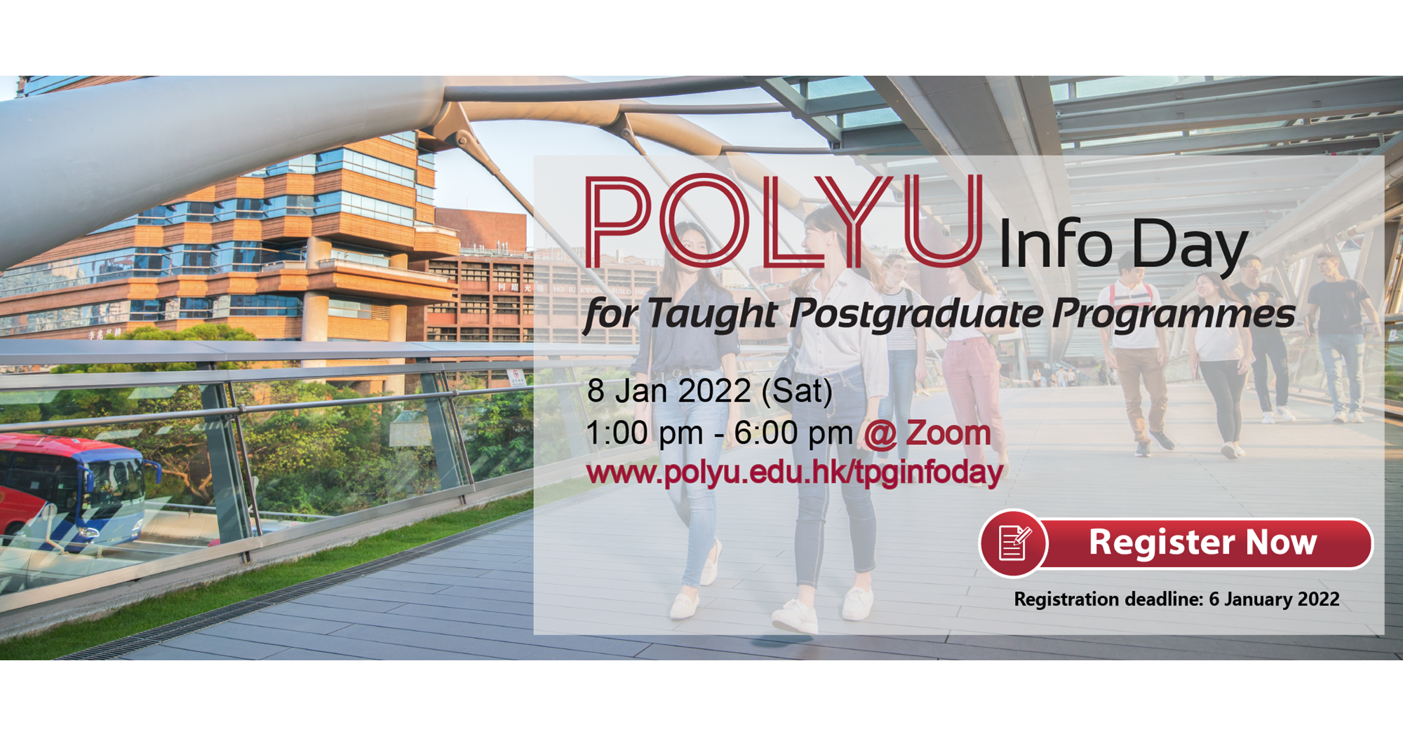 PolyU Info Day for Taught Postgraduate Programmes | Department of Civil ...
