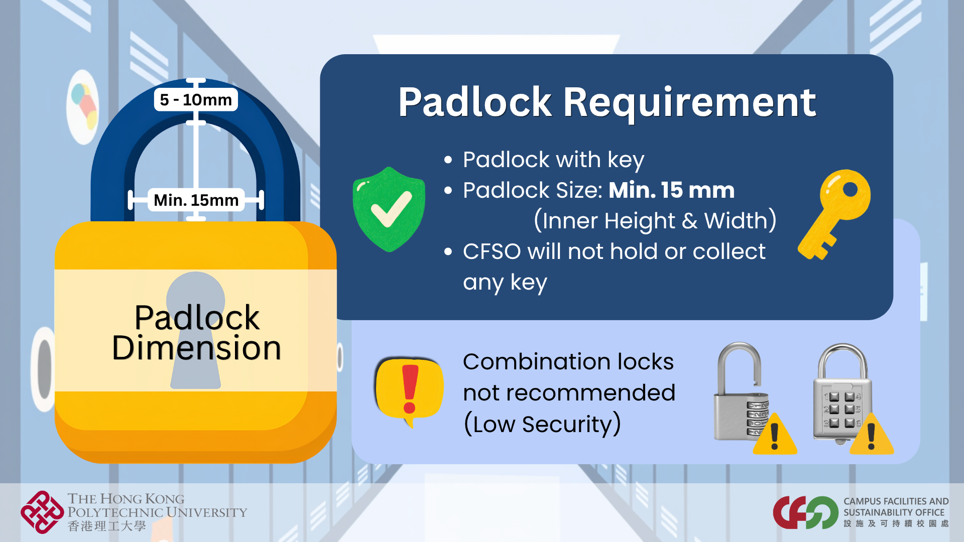 Padlock Size