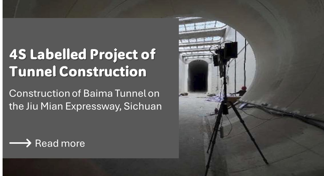 tunnel construction banner