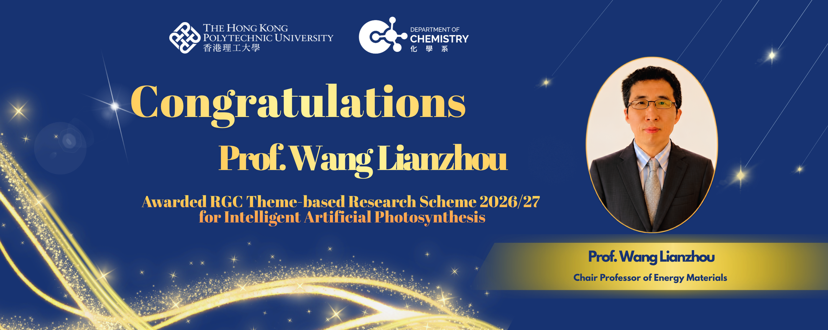 Awards banner  main page  Prof Wang Lianzhou1