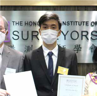 YEUNG Chin Kiu - HKIS QSD – TLS & Associates Limited Scholarship - BSc(Hons) in Surveying