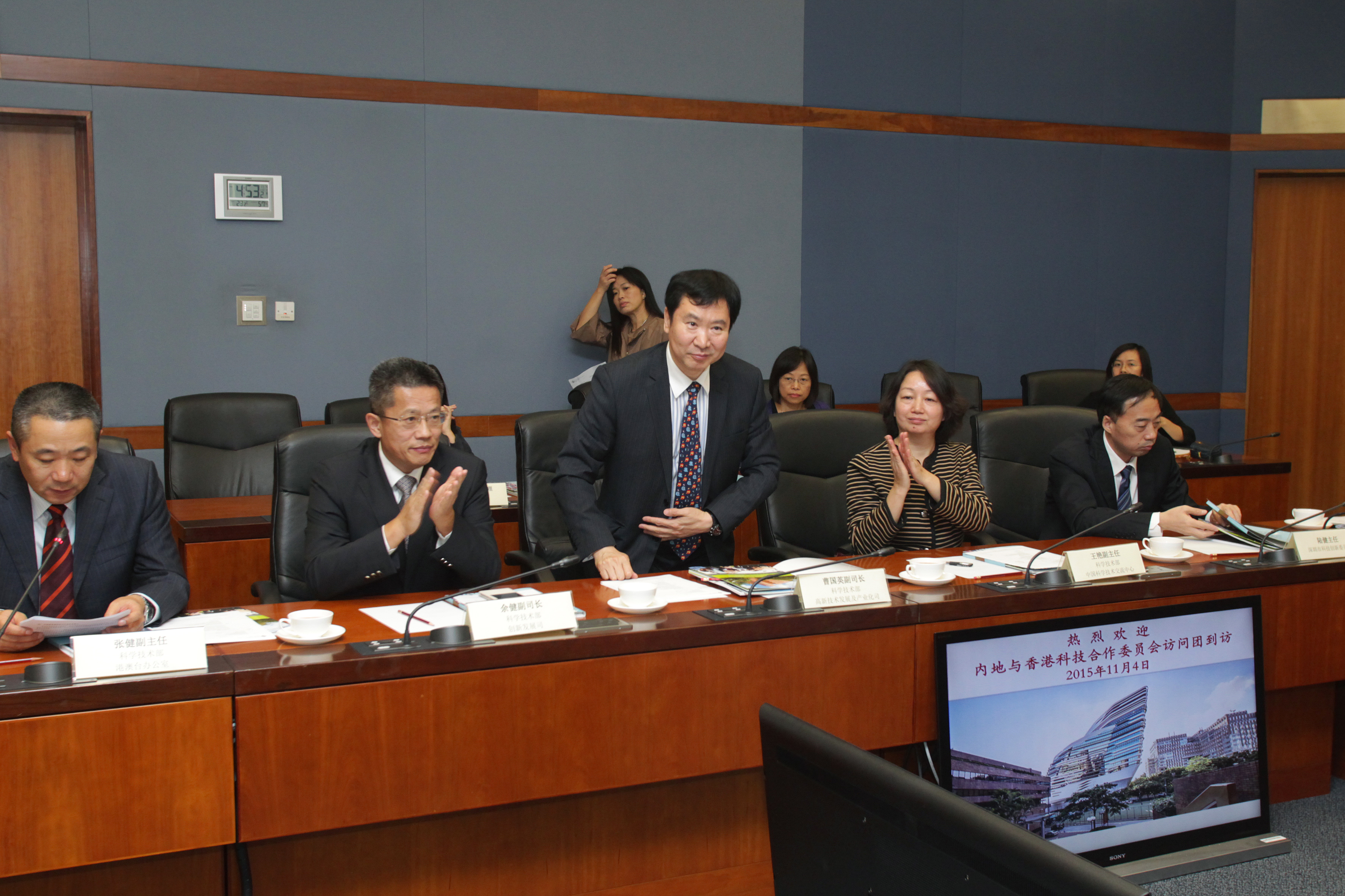 201511visitbydrjianlincaoviceministerofministryofscienceandtechnologymostofchina14