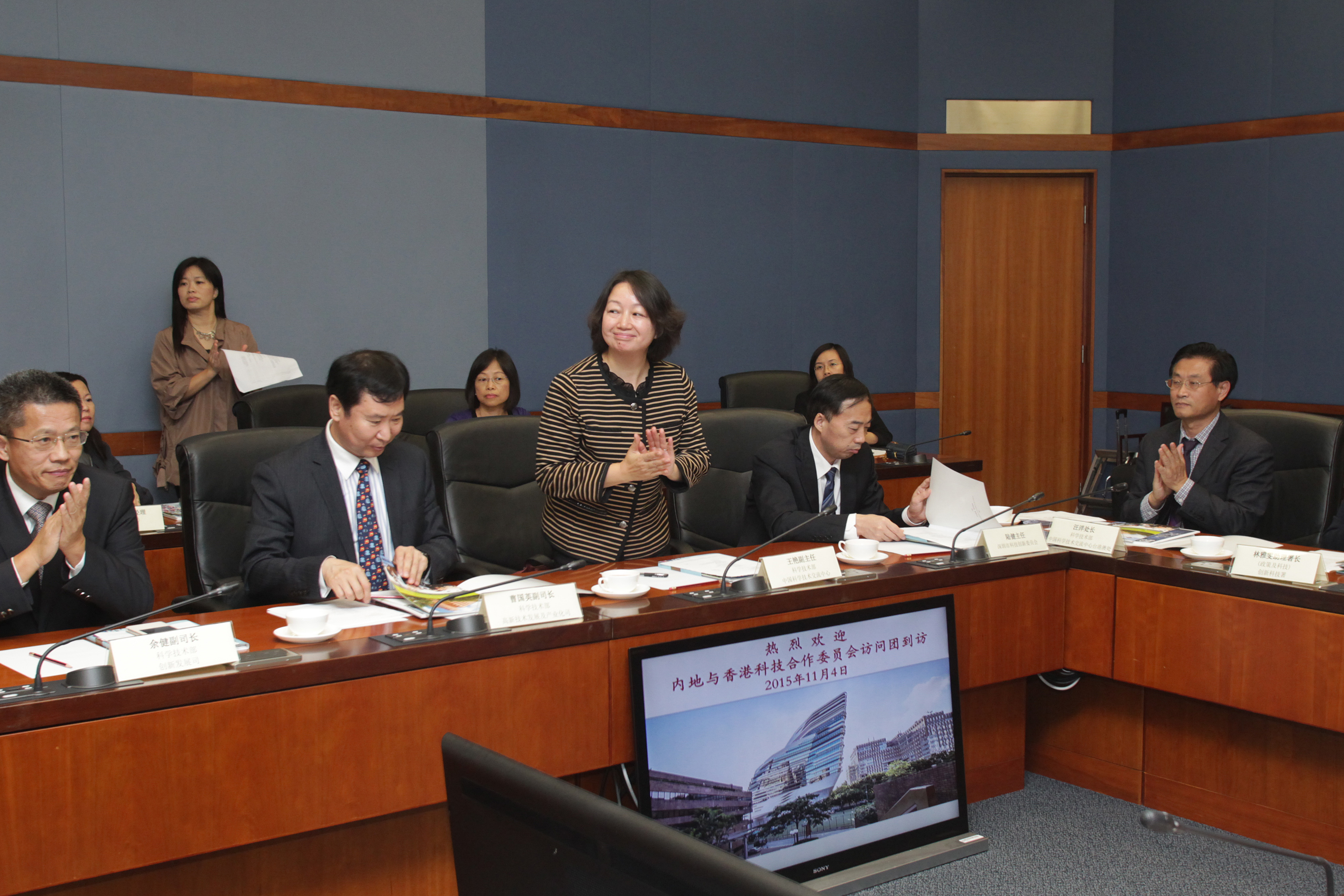 201511visitbydrjianlincaoviceministerofministryofscienceandtechnologymostofchina15