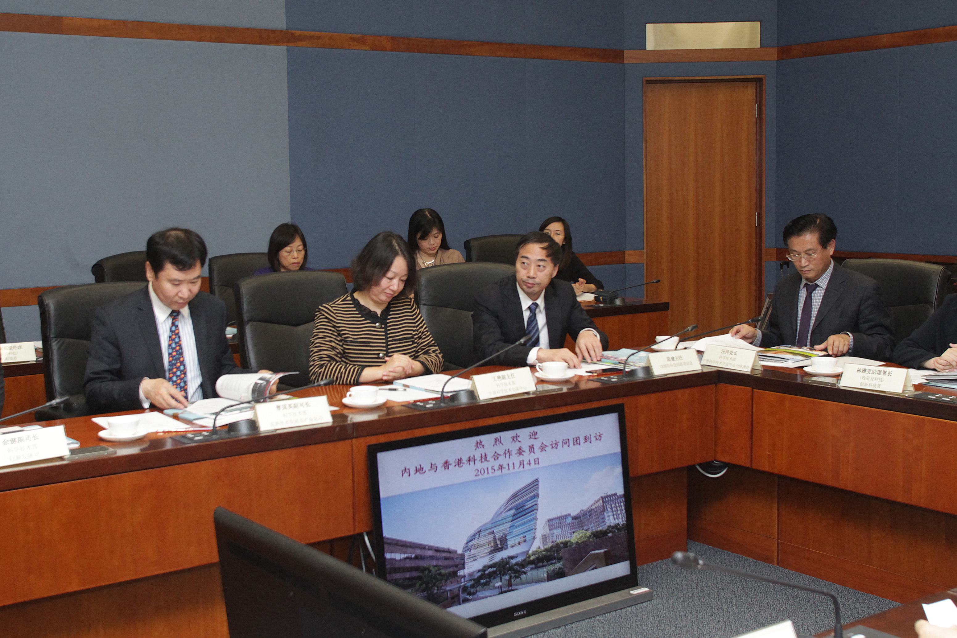 201511visitbydrjianlincaoviceministerofministryofscienceandtechnologymostofchina22