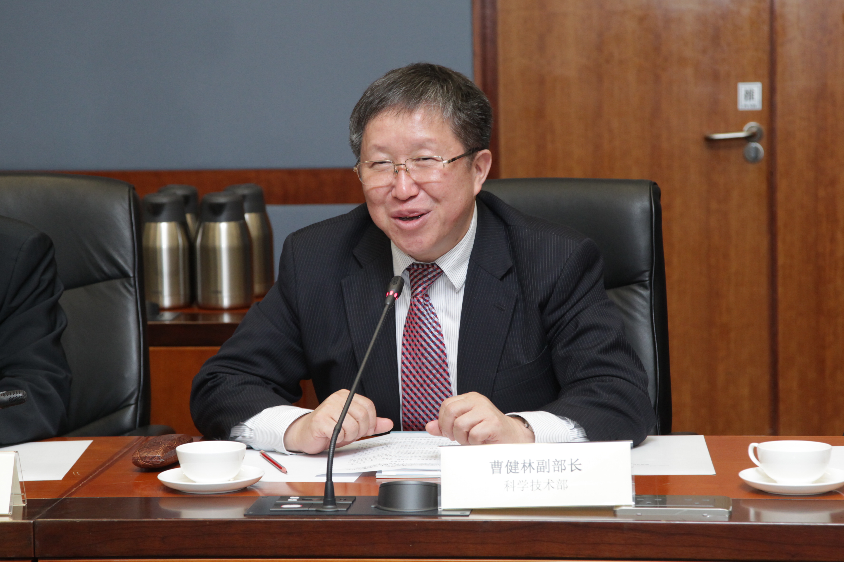 201511visitbydrjianlincaoviceministerofministryofscienceandtechnologymostofchina31