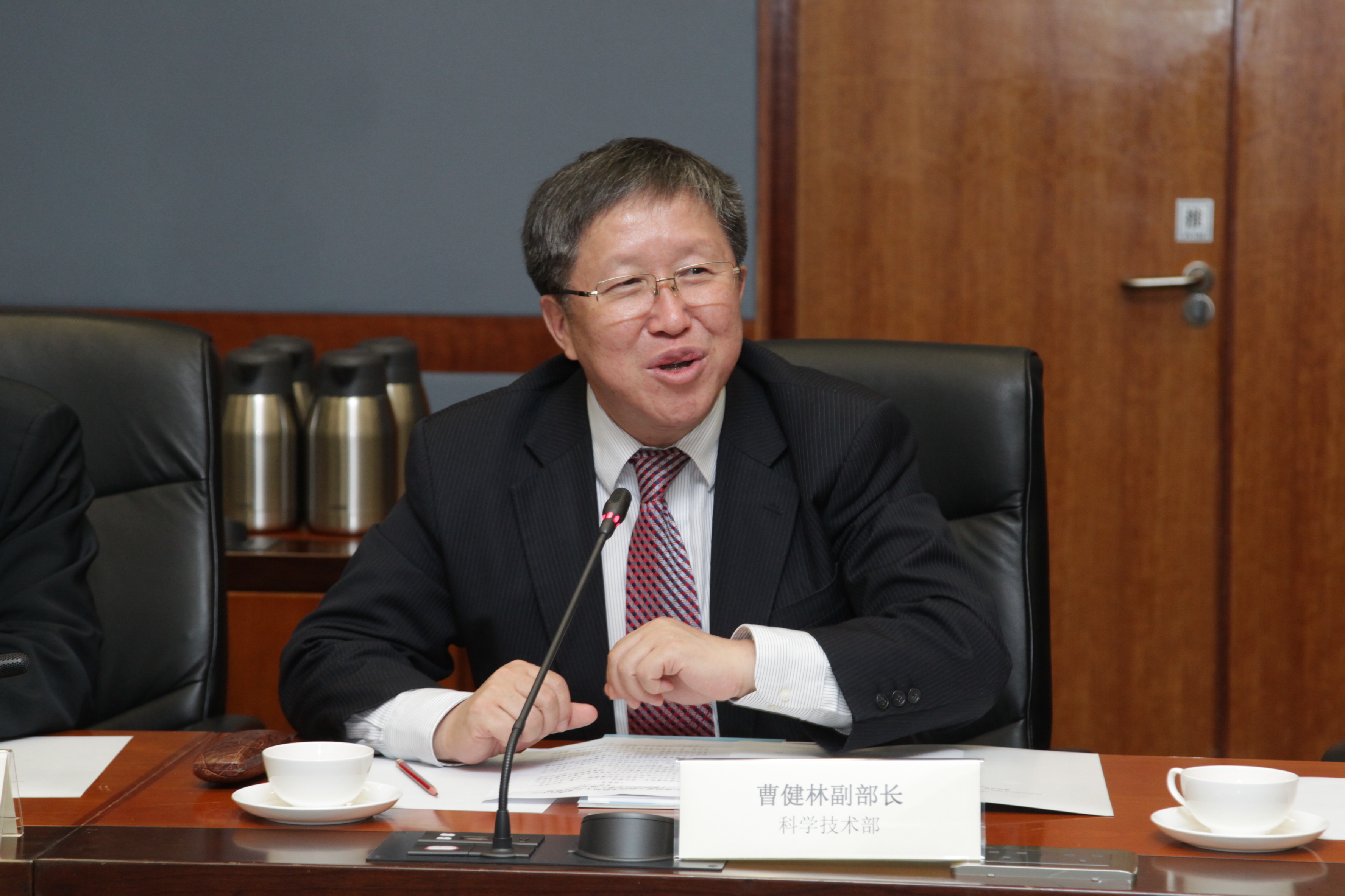 201511visitbydrjianlincaoviceministerofministryofscienceandtechnologymostofchina33