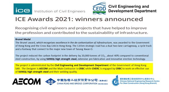 ICE Brunel Award Announcement