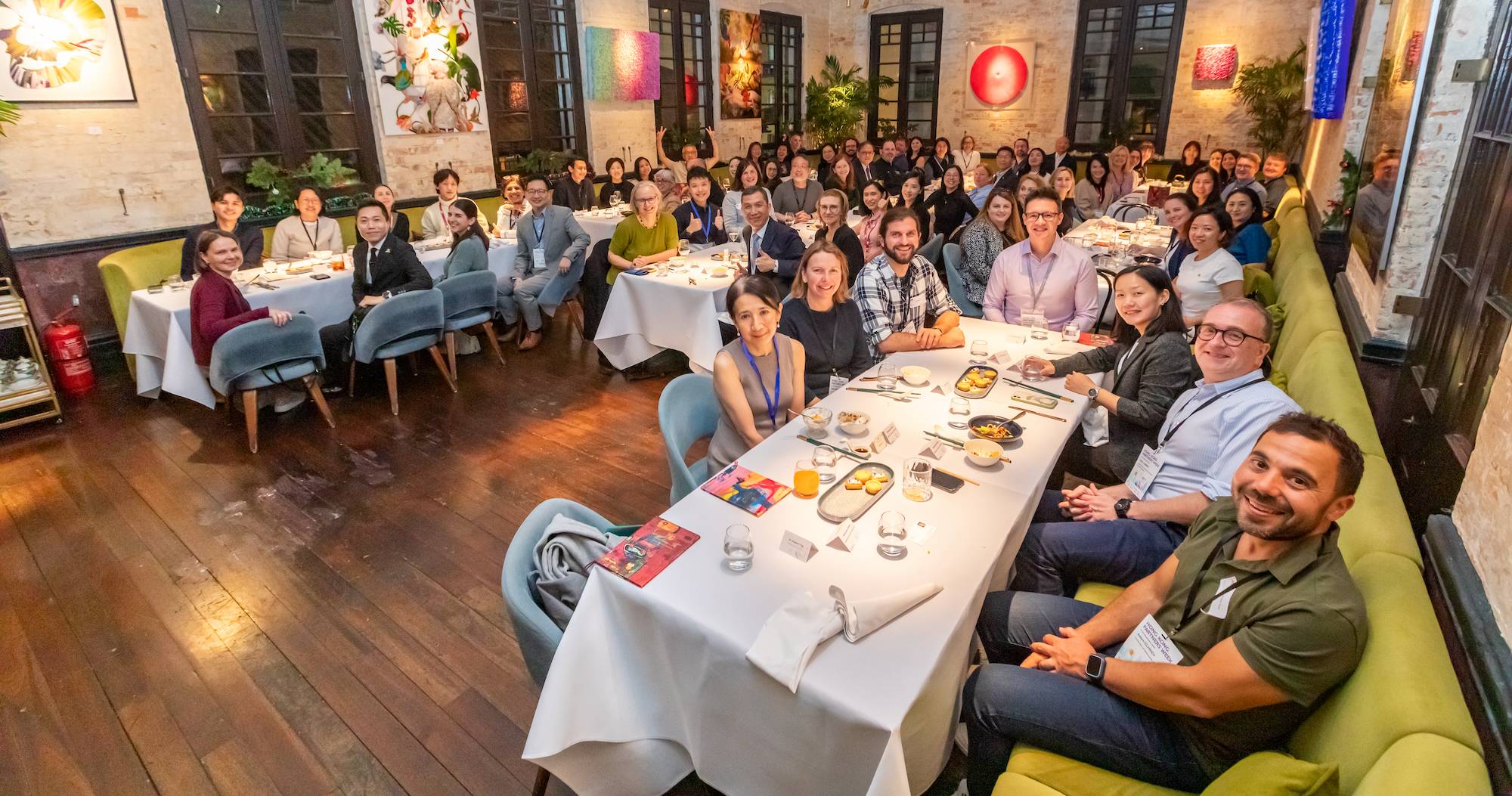 University partners attended the Opening Dinner in Tai Kwun