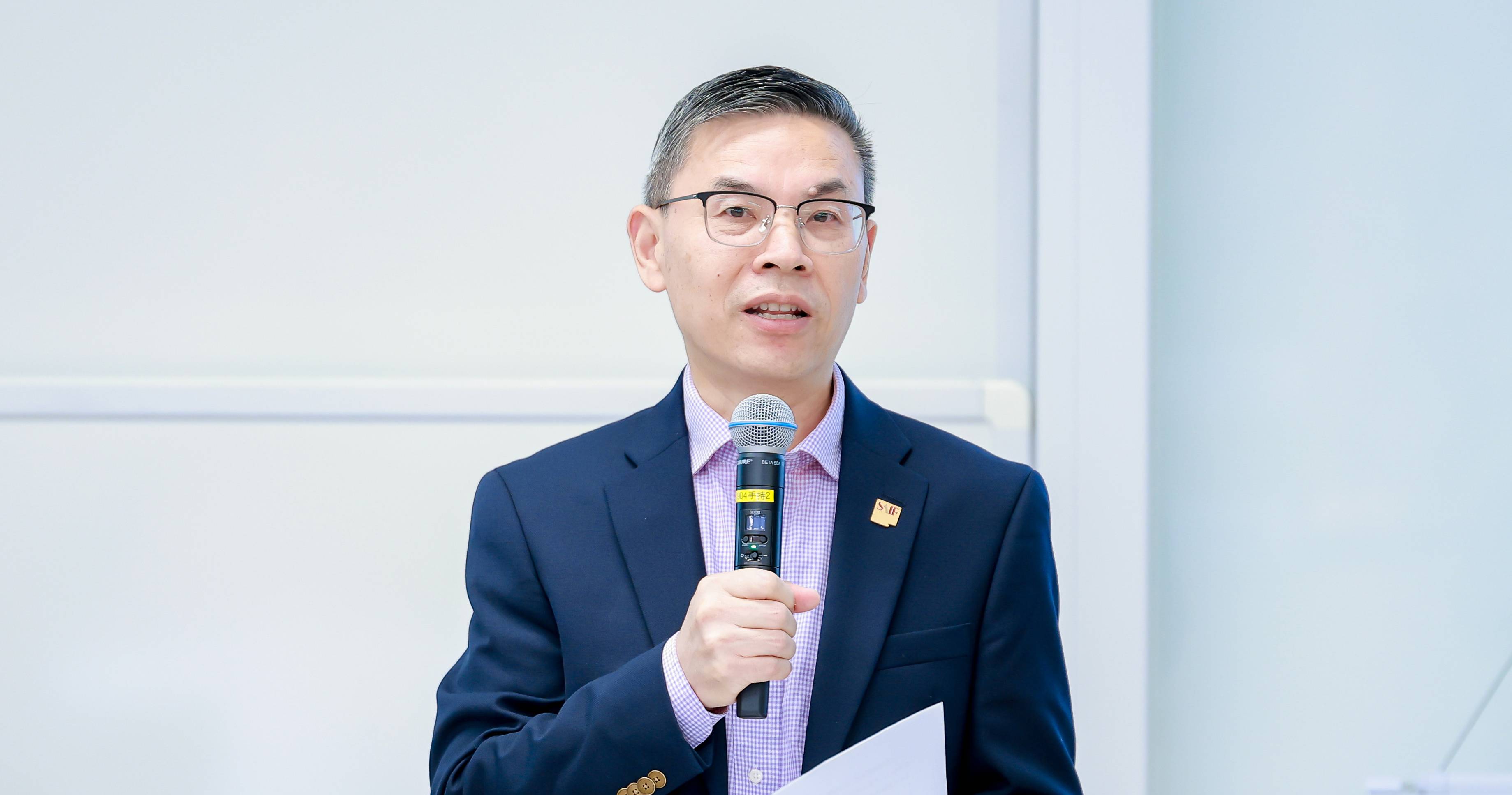 上海交通大学上海高级金融学院执行院长、香港基金会董事程仕军教授致辞。