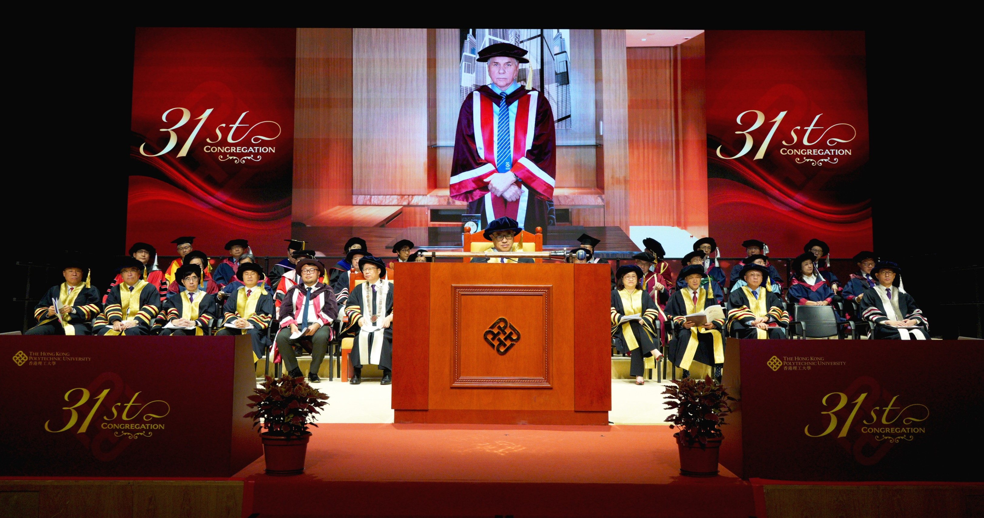 Prof. Barry James Marshall was conferred the Honorary Degree of Doctor of Science.