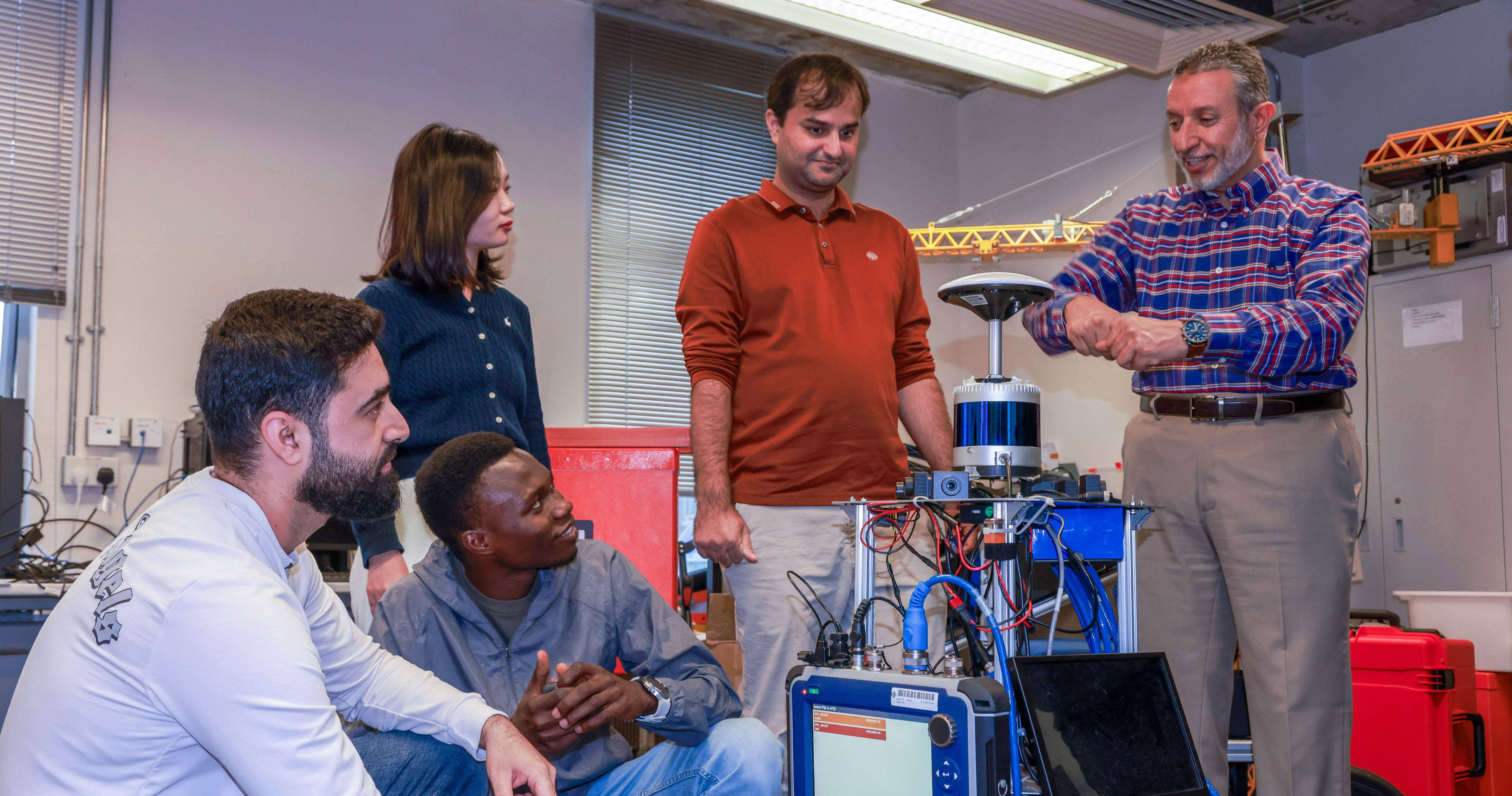 该多层次系统整合了理大自主研发的先进无损探测技术及人工智能模型，大幅减低了检测时间，同时令检测准确度显著提升。