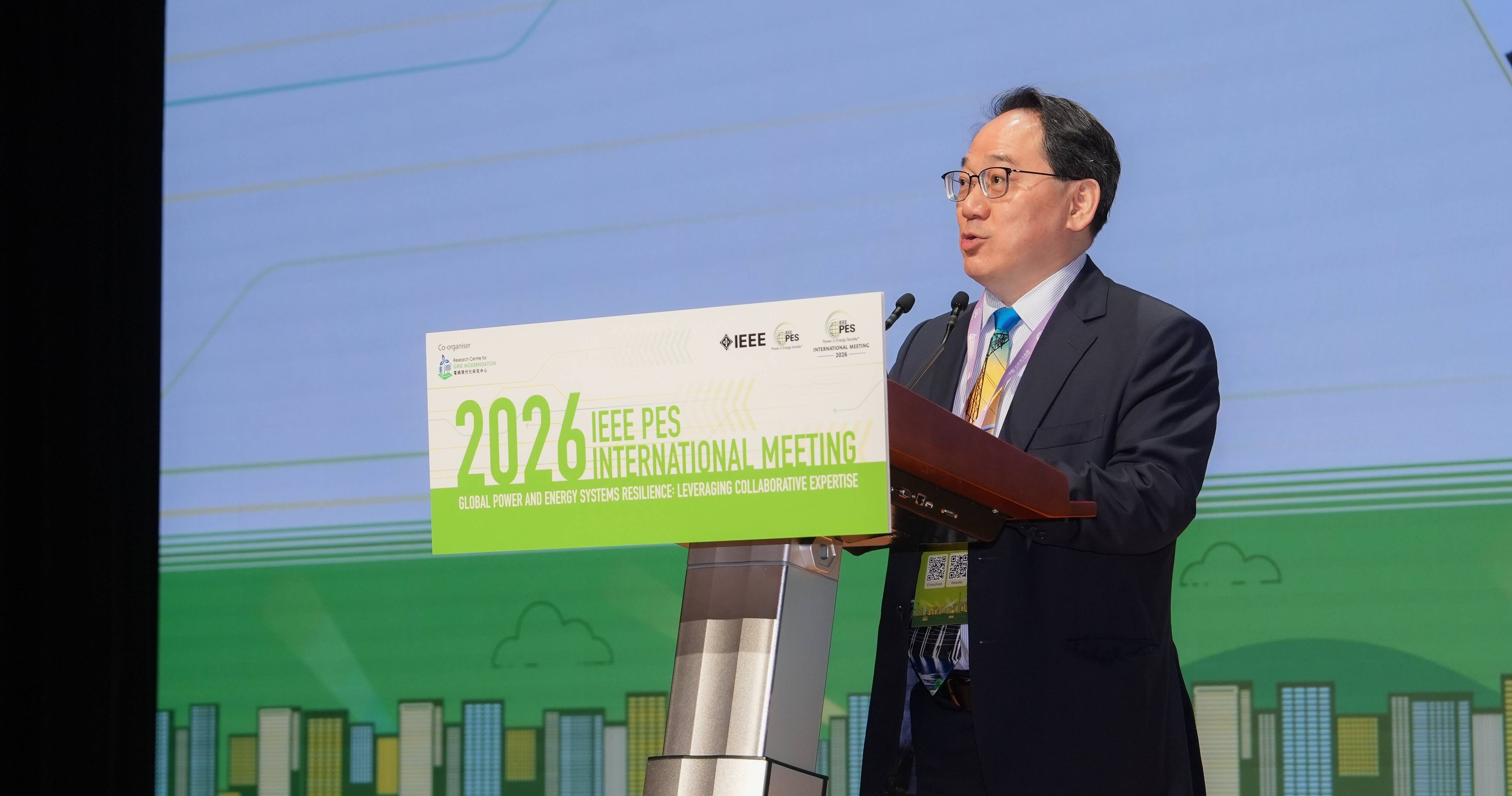 锺志勇教授工程师表示PESIM 2026 是一个顶尖契机，汇聚北美以外地区的电力与能源工程专家，首次在亚洲接触最新的 IEEE 标准与创新。