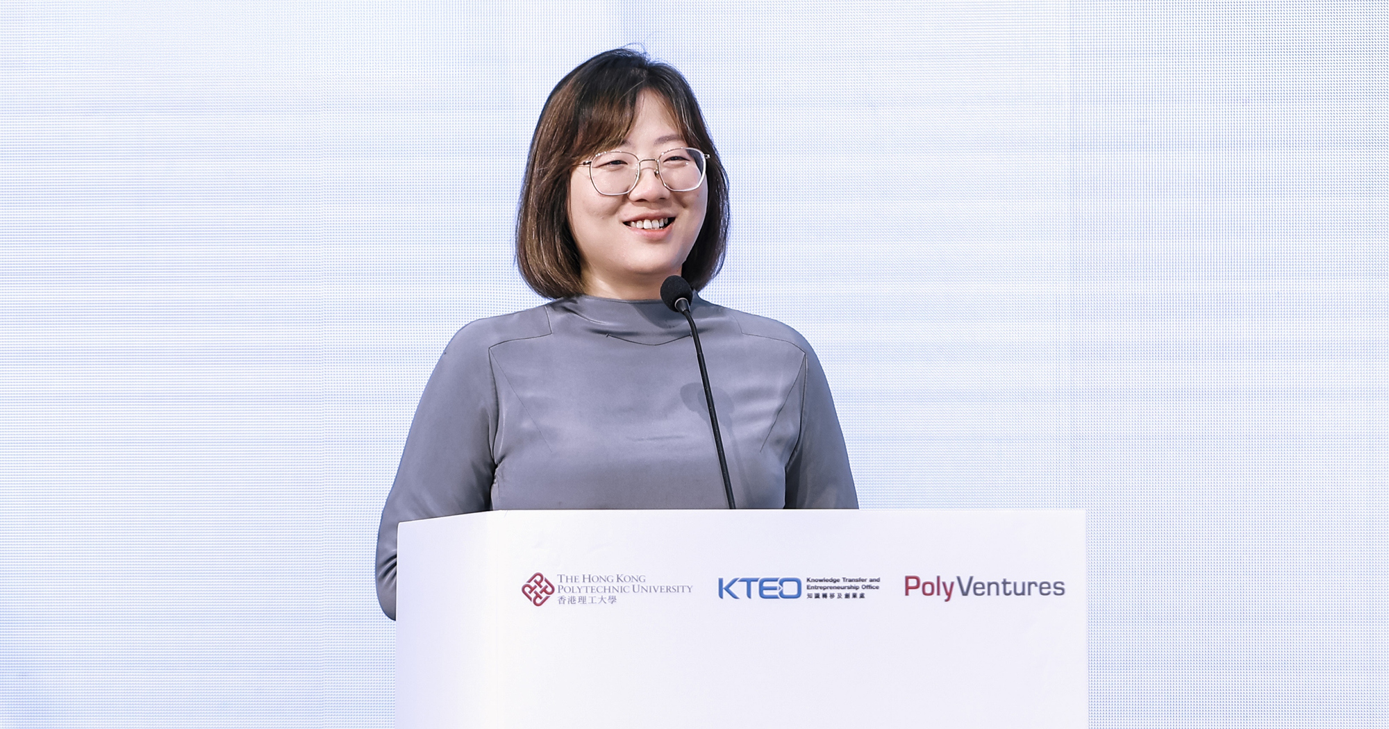 Ms Chen Rui, PolyU alumna and Founder cum Chief Executive Officer of BOTINKIT, shared her actionable insights on scaling technology enterprises and market expansion.
