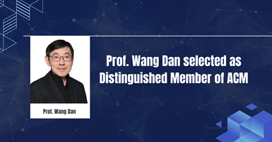 Prof Wang Dan ACM