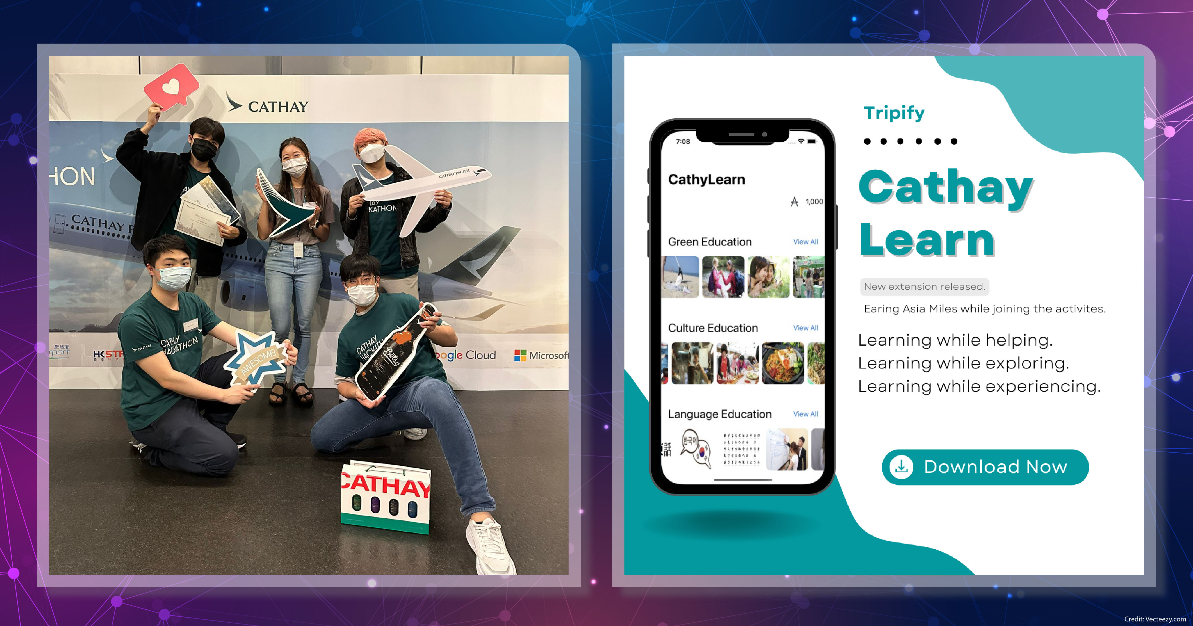 COMP Student Won Best UI/UX Award at Cathay Hackathon 2022 | Department ...
