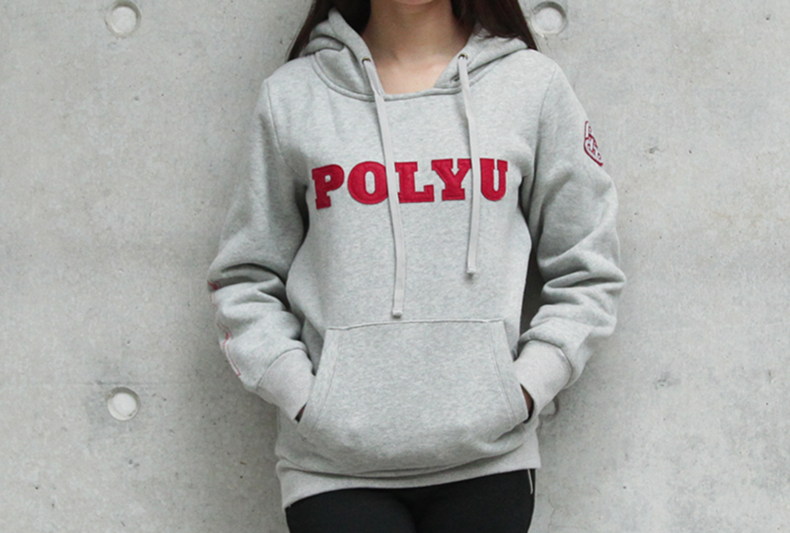 Hooded Sweatshirt Grey2