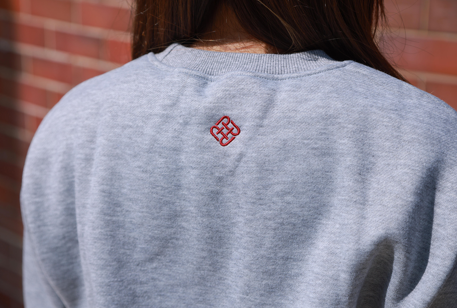 PolyU Logo Fleece Sweatshirt_C3