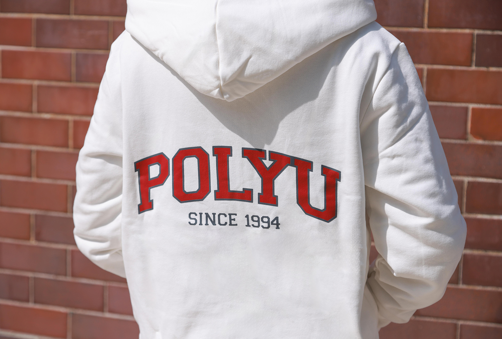 PolyU Logo Zip Hoodie_C6