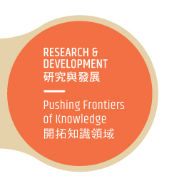 RESEARCH & DEVELOPMENT 研究與發展