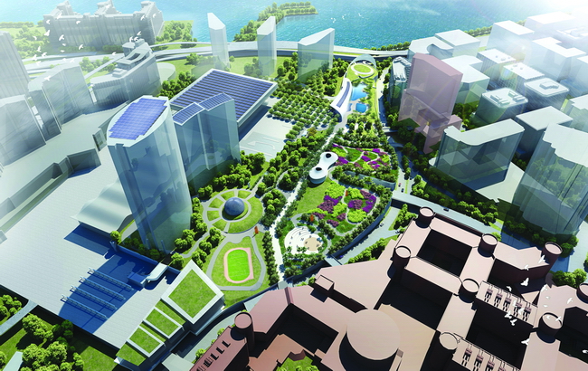 Green Deck — an innovative solution to problems in Cross Harbour Tunnel vicinity