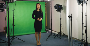 PolyU has two recording studios to support MOOCs development._2