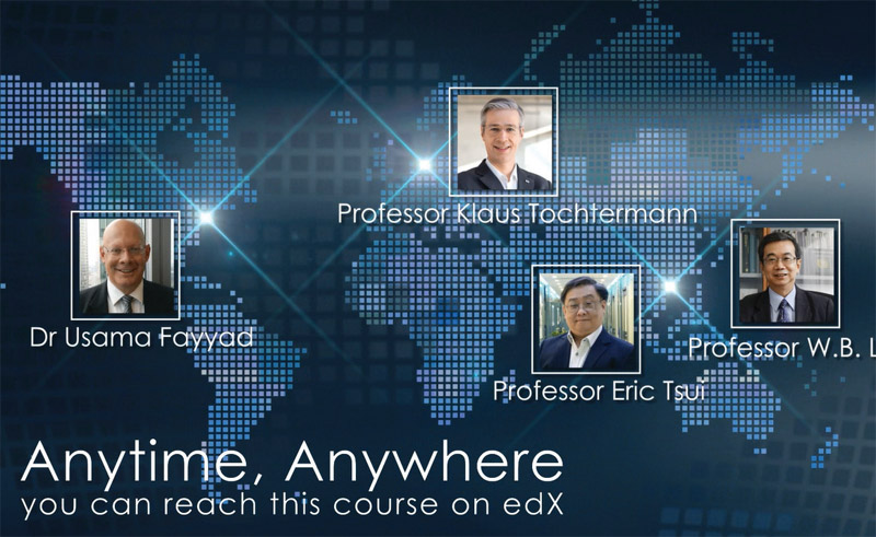 "Knowledge Management and Big Data in Business" course is delivered by PolyU professors and international experts. 