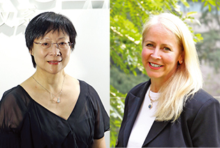 Prof. Winnie Cheng (left) and Dr Gail Forey