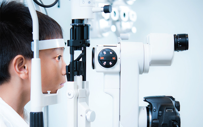 Special lens to slow myopia progression in children