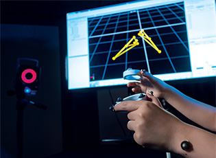 The VICON motion capture system can record three dimensional kinematic measurement which can be synchronised with the
           neural activities in the motor-related cortices.