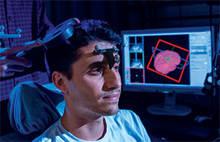 Transcranial magnetic stimulation is a non-invasive method to modulate certain neural networks in the brain of stroke patients in augmenting brain functions.