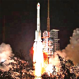 On 8 December 2018, Chang’e-4 was successfully launched from the Xichang Satellite Launch Centre. 