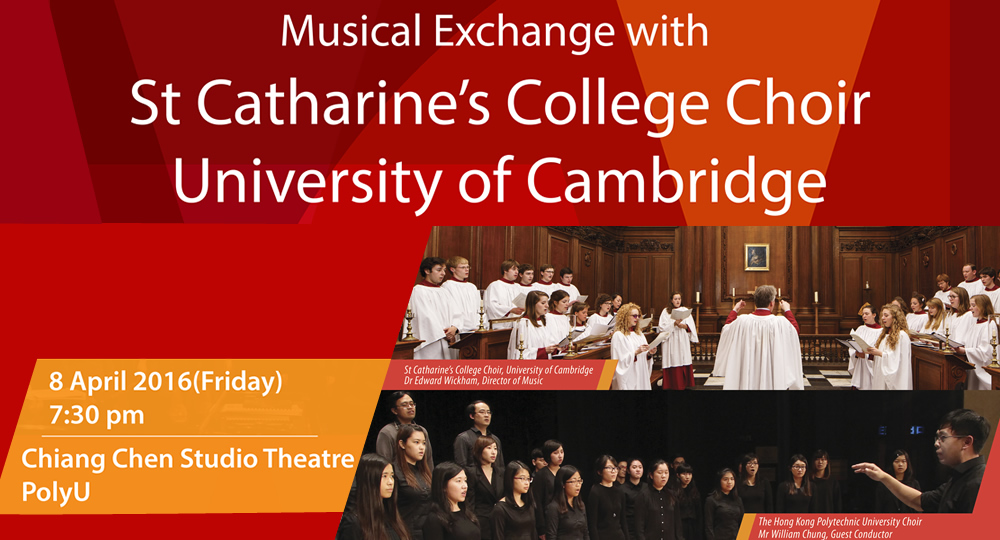 20160408_Musical Exchange with St Catharines College Choir University of Cambridge