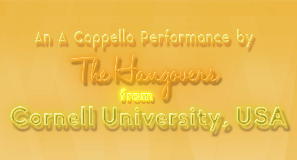 20170405_An A Cappella Performance by The Hangovers from Cornell University USA