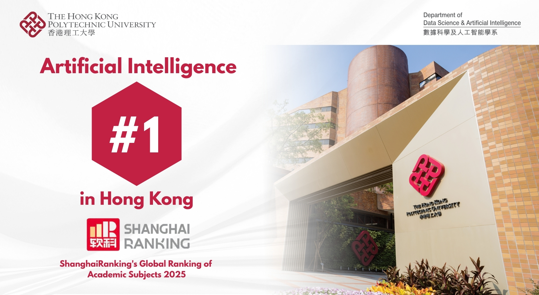 1 Subject Ranking Hero Banner