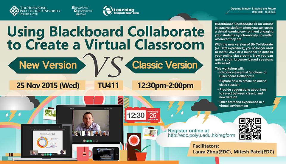 Using Blackboard Collaborate to Create a Virtual Classroom