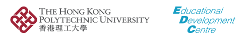 Polyu and EDC logo