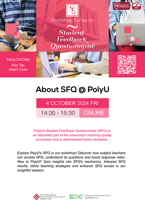 About SFQ@PolyU | Educational Development Centre