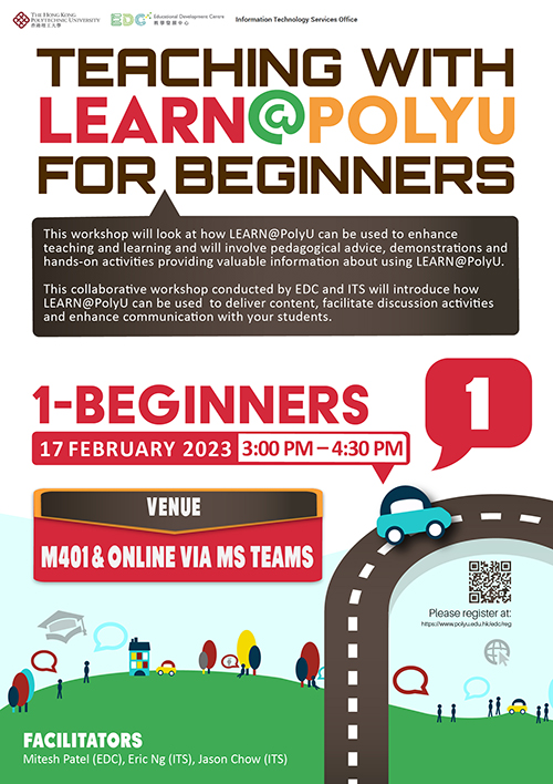 Learning Poly Teaching with LEARN@PolyU for Beginners | Educational Development Centre