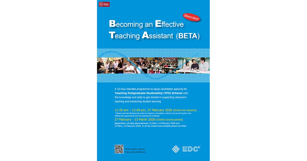 Site Program Becoming an Effective Teaching Assistant (BETA) | Educational ...