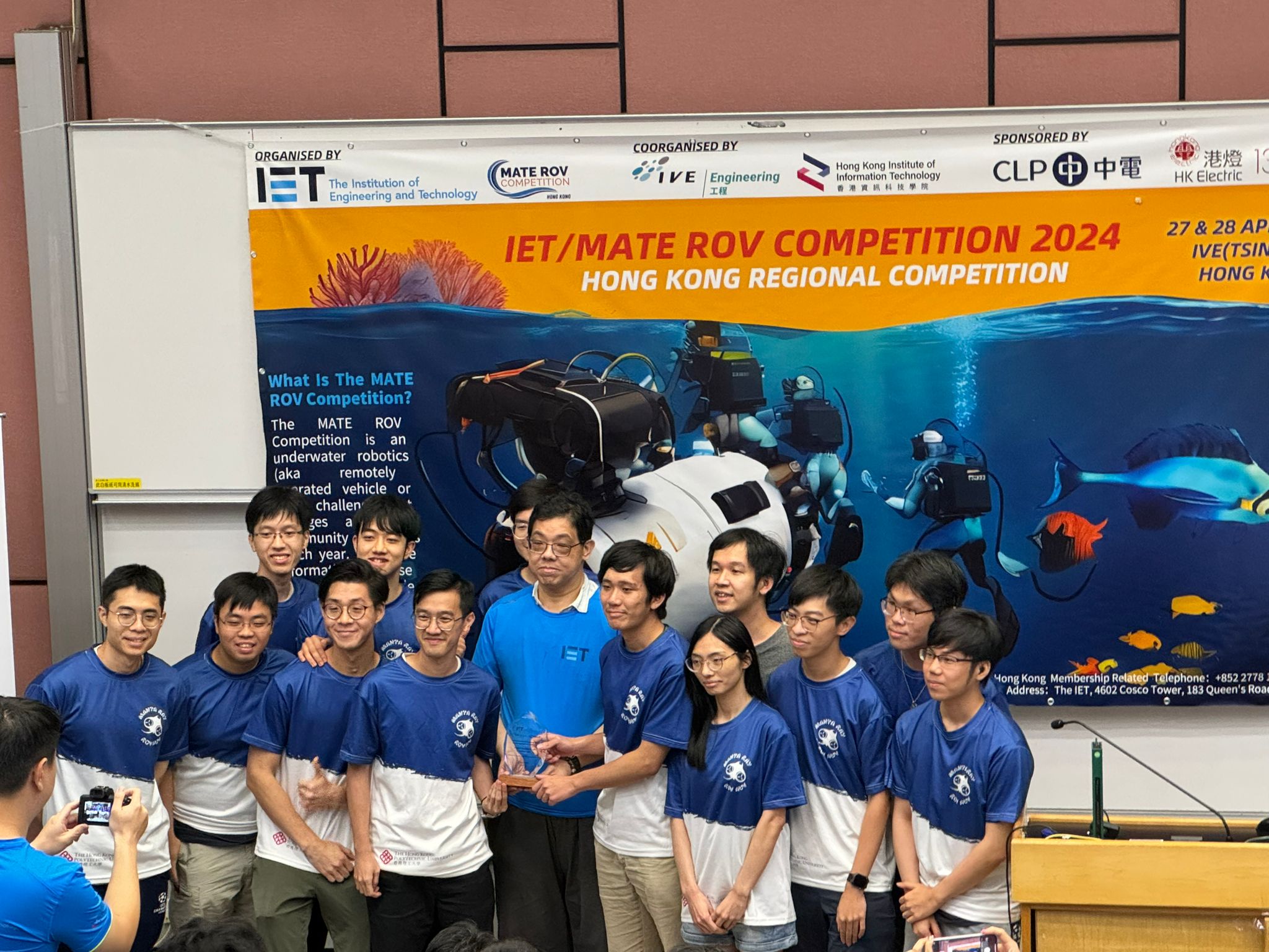 Congratulations to the PolyU Underwater Robotic Team for achieving the ...