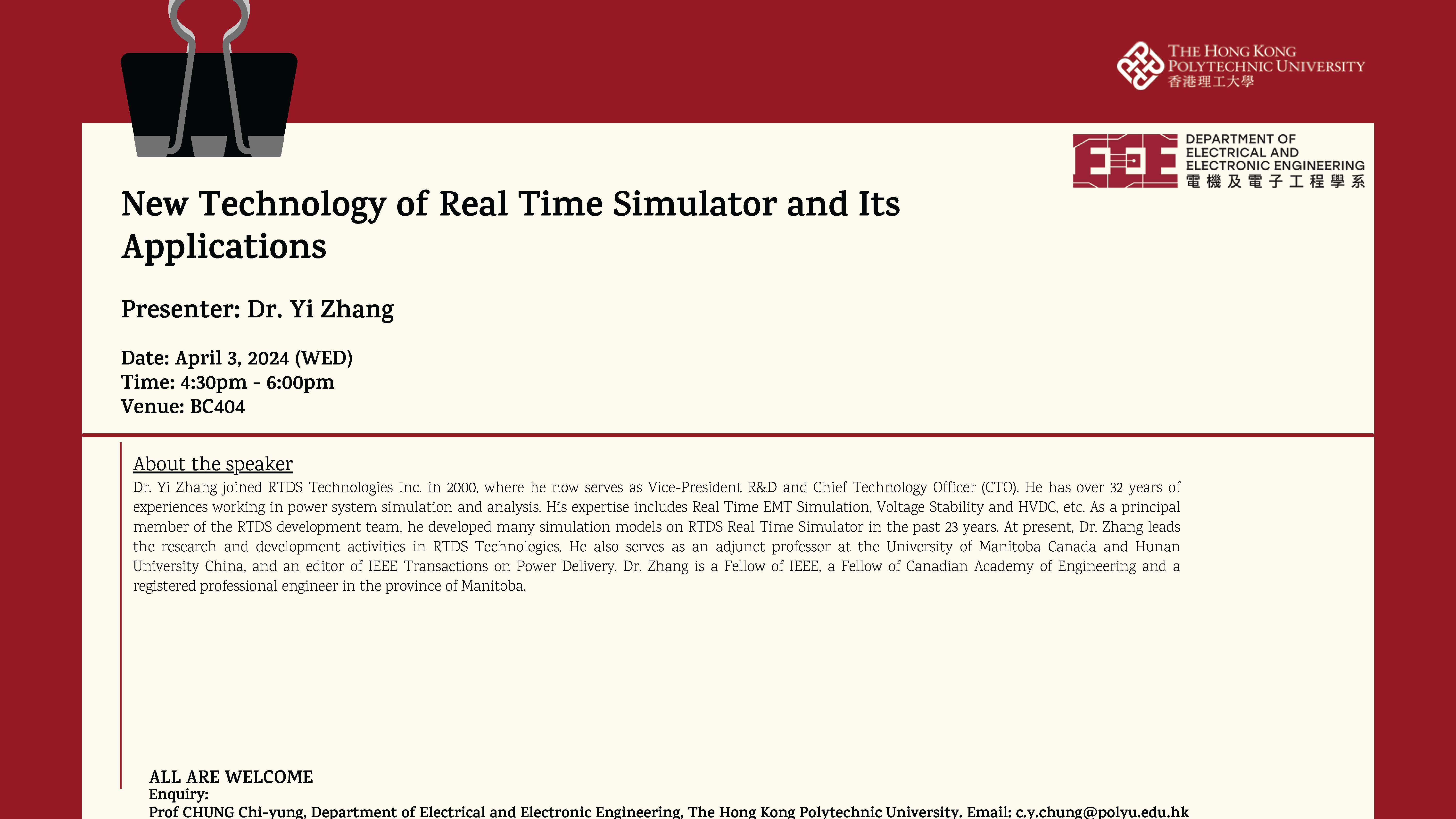 2024-04-03 New Technology of Real Time Simulator and Its Applications