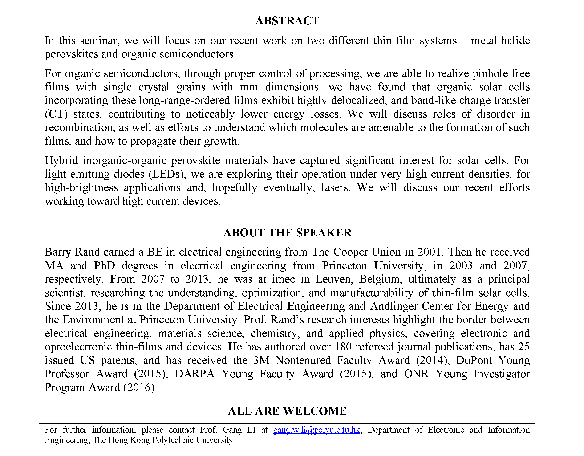20230619 Seminar NoticeProf Rand Princeton  2