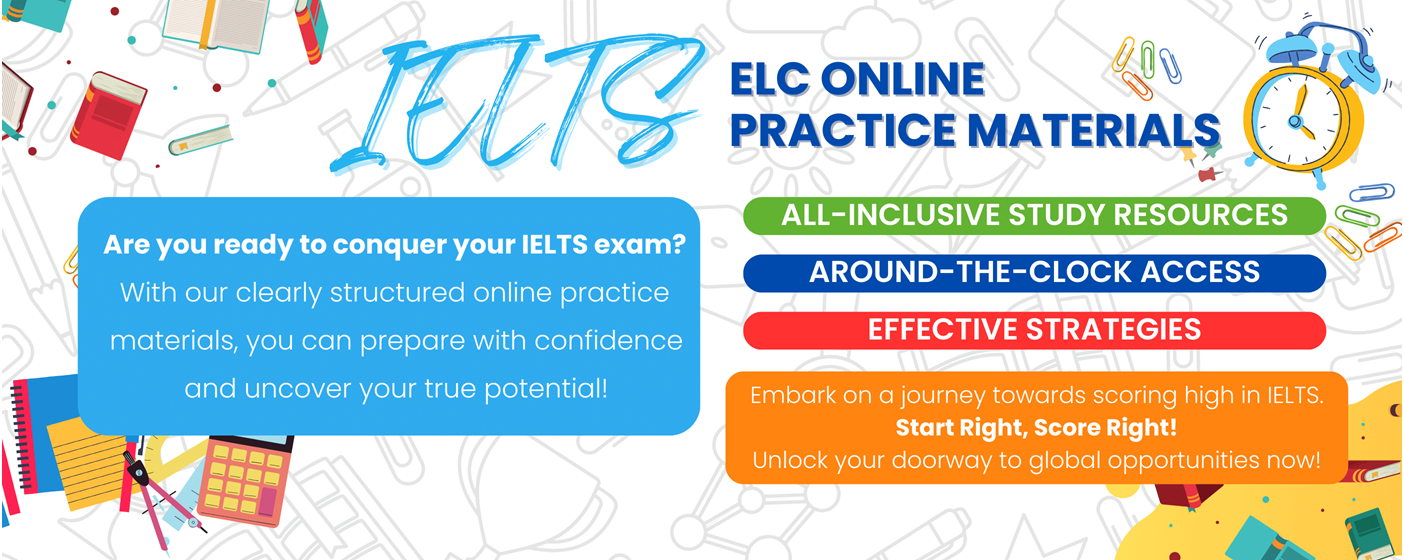 ELC Online IELTS Materials